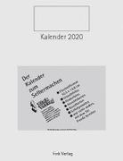 Kalender zum Selbermachen 2020