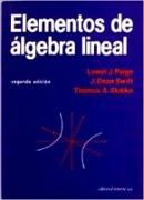 Elementos de Álgebra lineal