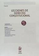 Lecciones de derecho constitucional