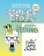 Código Penal versión Martina : parte general I, texto legal