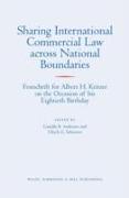 Sharing International Commercial Law across National Boundaries