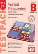 11+ Verbal Reasoning Year 5-7 CEM Style Testpack B Papers 5-8