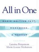 All in One: Basic Writing Text, Workbook, and Reader