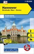 Hannover Steinhuder Meer, Deister Nr. 57 Outdoorkarte Deutschland 1:50 000