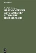 Geschichte der altdeutschen Literatur (800 bis 1600)