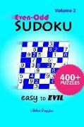 Even-Odd Sudoku Easy to Evil: 400+ Puzzles