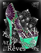 Talons Aiguilles Reves Nuit XXL 2: Coloriages Pour Adultes: Coloriage Anti-Stress