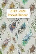 2019 - 2020 Pocket Planner: Monthly Planner 2019 - 2020