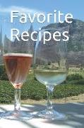 Favorite Recipes: A Recipe Journal