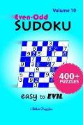 Even-Odd Sudoku Easy to Evil: 400+ Puzzles