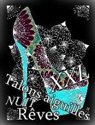 Talons Aiguilles Reves Nuit XXL: Coloriages Pour Adultes: Coloriage Anti-Stress