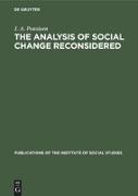 The analysis of social change reconsidered