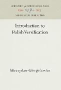 Introduction to Polish Versification
