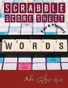 Scrabble Score Sheet: The Easiest Way to Scrabble Score Sheet