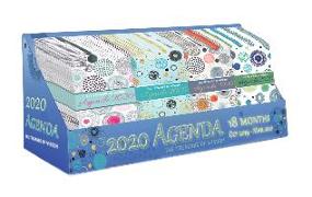 PDQ Display Containing 80 Planners, the Treasure of Wisdom - 2020 Pocket Planner: 20 Planners Each of 4 Types