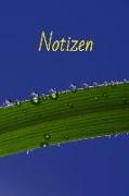 Notizen: Wassertropfen - Pearls Notizbuch - Für Meine Gedanken: Das Besondere Einschreibbuch Tagebuch - Notebook - Skizzen - Bl