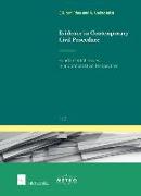 Evidence in Contemporary Civil Procedure: Fundamental Issues in a Comparative Perspective