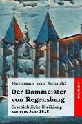 Der Dommeister Von Regensburg: Geschichtliche Erzählung Aus Dem Jahr 1518
