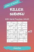 Master of Puzzles - Killer Sudoku 200 Hard Puzzles 10x10 Vol. 17