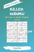 Master of Puzzles - Killer Sudoku 200 Easy to Master Puzzles 10x10 Vol. 19