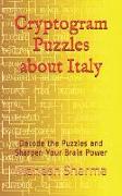 Cryptogram Puzzles about Italy: Decode the Puzzles and Sharpen Your Brain Power