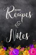 Blank Cookbook Recipes & Notes: Tasty Ultimate Basically Anything Your Favorite Cooking