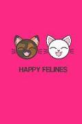 Happy Felines: Cat Lovers Gift Journal