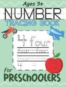Number Tracing Book for Preschoolers: Number Tracing Workbook for Kids Ages 3-5 Pre K - K Learn Number 0 to 20