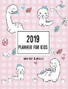 2019 Planner for Kids: 2019 Planner Weekly and Monthly for Kids: Academic Year Calendar Schedule Appointment Organizer and Journal Notebook t