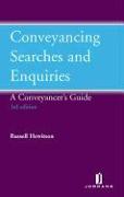 Conveyancing Searches and Enquiries: Fourth Edition