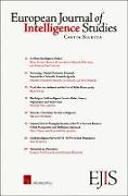 European Journal of Intelligence Studies: Capita Selecta