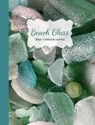 Beach Glass, Sea Glass & Beach Vibes- Blank Notebook Journal