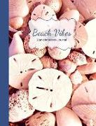 Sand Dollars, Seashells & Beach Vibes Blank Notebook Journal