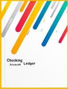 Checking Account Ledger: 6 Columns Financial Accounting Bookkeeping for Small Business, Home, School, Office