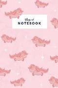 Notebook: Cute Pink Magical Unicorn Journal Women and Girls &#9733, School Supplies &#9733, Personal Diary &#9733, Notes 6 X 9 -
