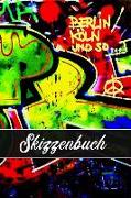 Skizzenbuch: Malen - Zeichnen Und Skizzieren Unterwegs - Blanko-Notizbuch Zum Selbstgestalten - Künstler Skizzenbuch