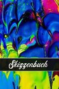 Skizzenbuch: Malen - Zeichnen Und Skizzieren Unterwegs - Blanko-Notizbuch Zum Selbstgestalten - Künstler Skizzenbuch