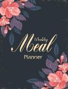 Weekly Meal Planner: A Cooking Meal Prep Journal Weekly 2 Years Diary Log Journal Calendar Idea Grocery List Menu Keto Diet Plan Renal Cook