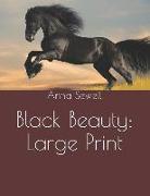 Black Beauty: Large Print