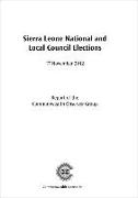 Sierra Leone National and Local Council Elections, 17 November 2012