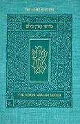 Koren Shalem Siddur with Tabs, Compact, Turquoise