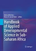 Handbook of Applied Developmental Science in Sub-Saharan Africa