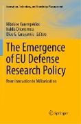 The Emergence of EU Defense Research Policy