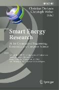 Smart Energy Research. At the Crossroads of Engineering, Economics, and Computer Science