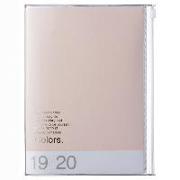 MARK'S 2020 Taschenkalender A5 vertikal, COLORS Pink Beige