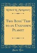 Two Boys' Trip to an Unknown Planet (Classic Reprint)