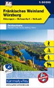 Fränkisches Weinland Würzburg Nr. 56 Outdoorkarte Deutschland 1:50 000