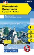 Wendelstein - Rosenheim, Bayrischzell, Kufstein, Nr. 06 Outdoorkarte Deutschland 1:35 000