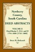 Newberry County, South Carolina Deed Abstracts. Volume II
