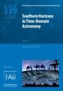 Southern Horizons in Time-Domain Astronomy (IAU S339)